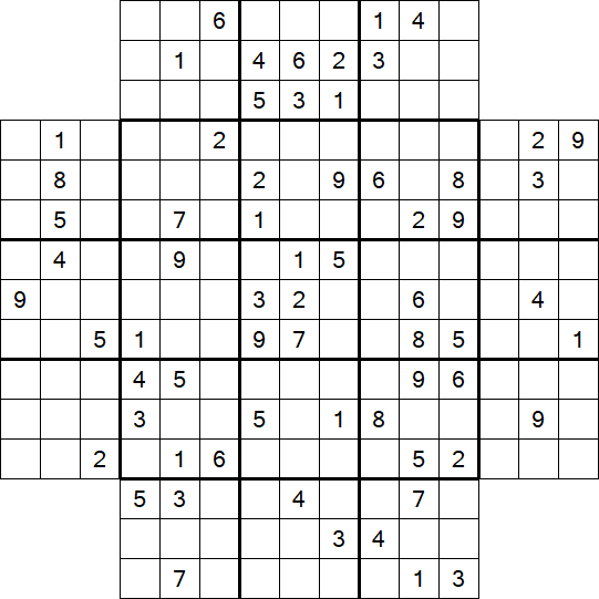 Flower Sudoku - Difícil