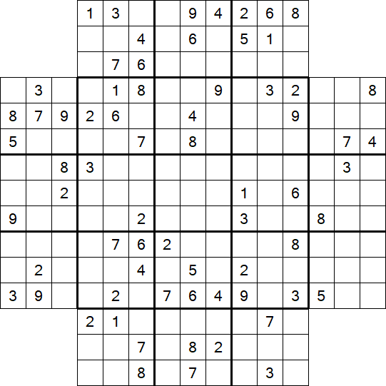 Flower Sudoku - Difícil