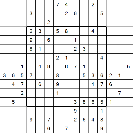 Flower Sudoku - Difícil