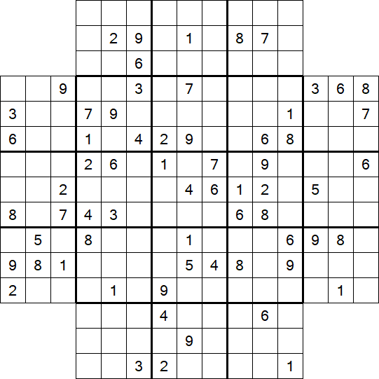 Flower Sudoku - Difícil