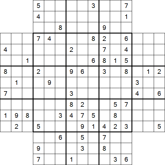 Flower Sudoku - Difícil