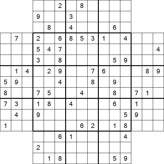 Flower Sudoku - Difficile