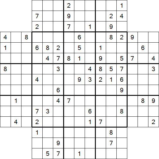 Flower Sudoku - Hard