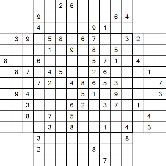 Flower Sudoku - Difficile