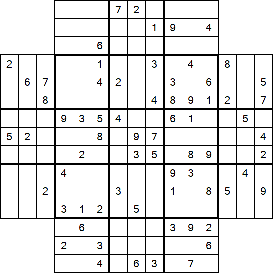 Flower Sudoku - Hard