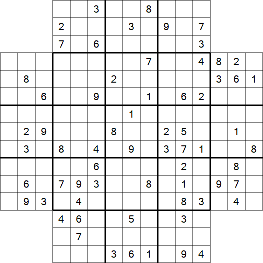 Flower Sudoku - Difficile