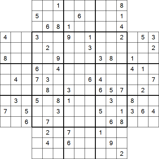 Flower Sudoku - Hard