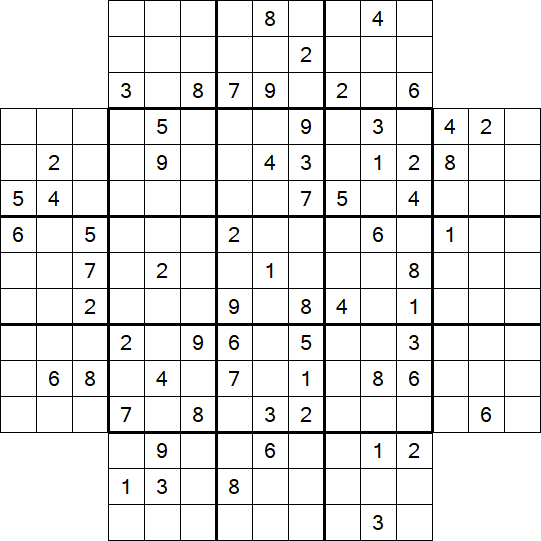 Flower Sudoku - Hard