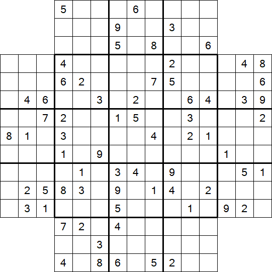 Flower Sudoku - Hard