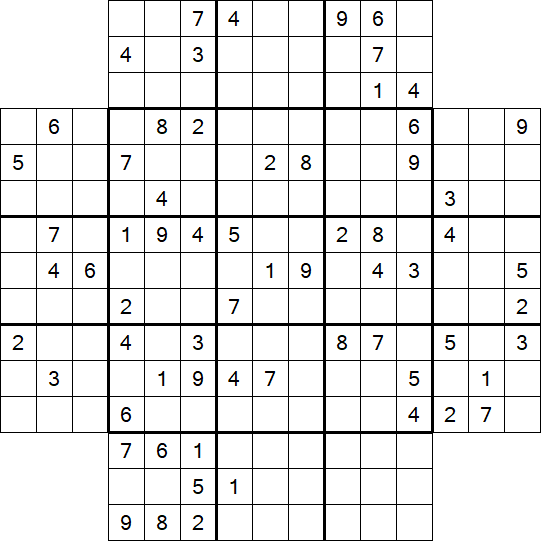 Flower Sudoku - Hard