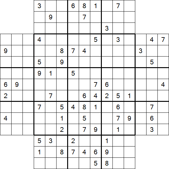 Flower Sudoku - Hard