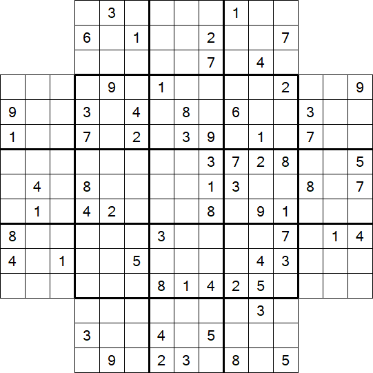 Flower Sudoku - Hard