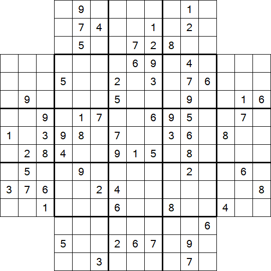 Flower Sudoku - Difícil