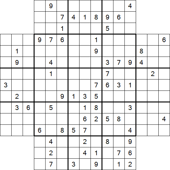 Flower Sudoku - Difícil