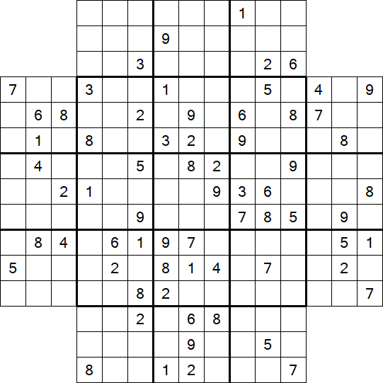 Flower Sudoku - Difficile