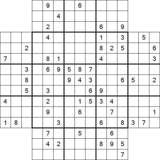 Flower Sudoku - Difficile