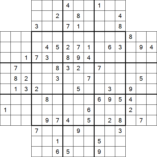 Flower Sudoku - Difícil