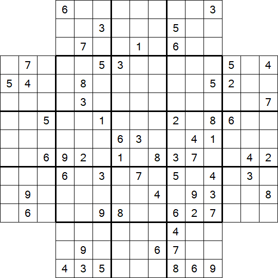 Flower Sudoku - Difícil