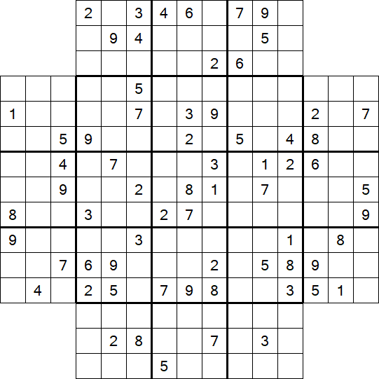 Flower Sudoku - Hard