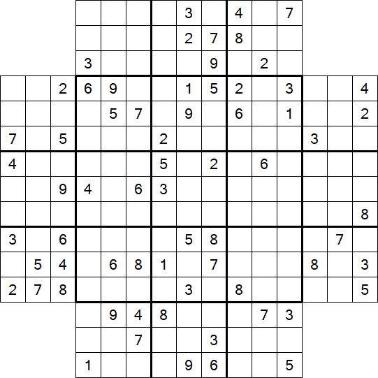 Flower Sudoku - Hard