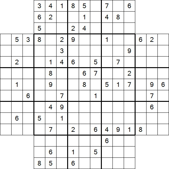 Flower Sudoku - Hard