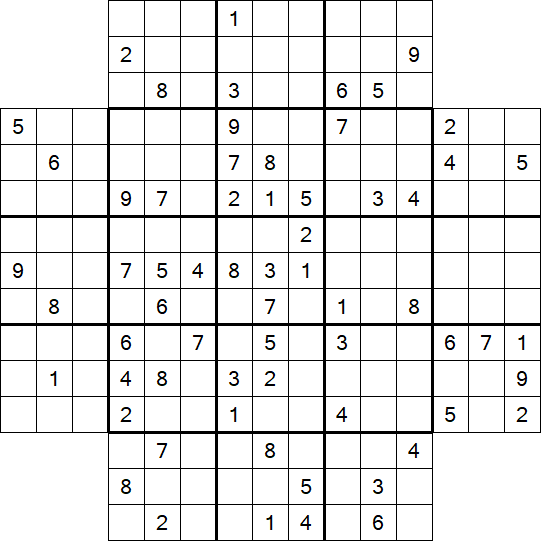Flower Sudoku - Hard