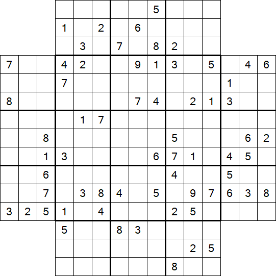 Flower Sudoku - Hard