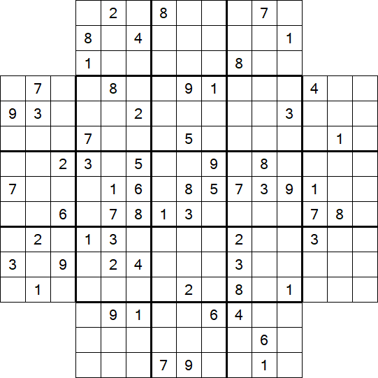 Flower Sudoku - Difficile