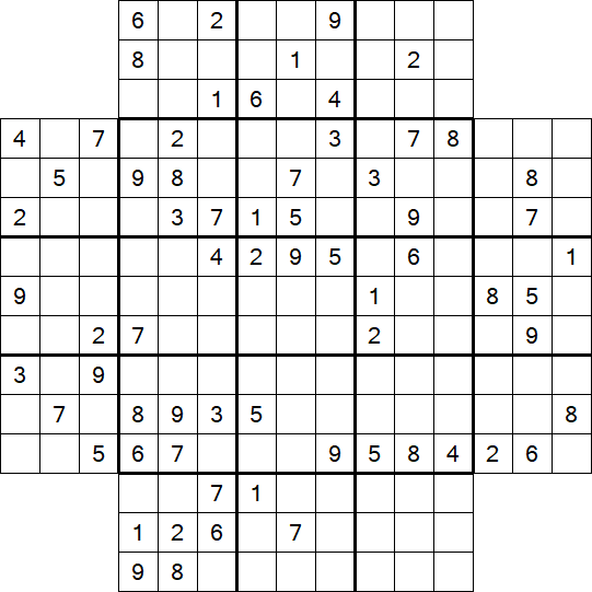 Flower Sudoku - Difficile