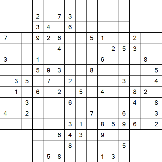 Flower Sudoku - Difficile