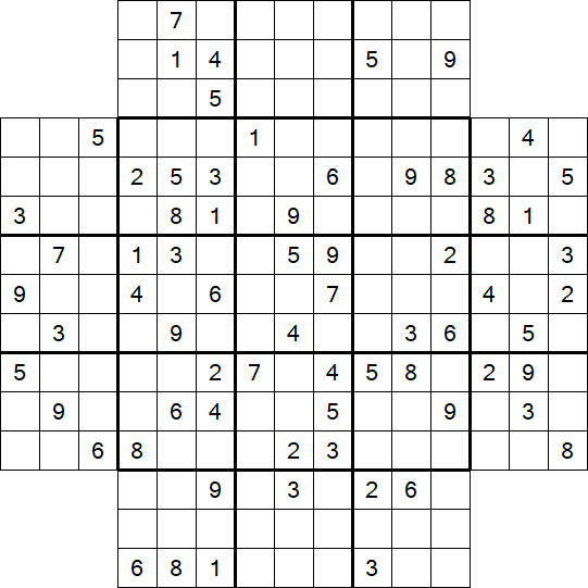 Flower Sudoku - Hard