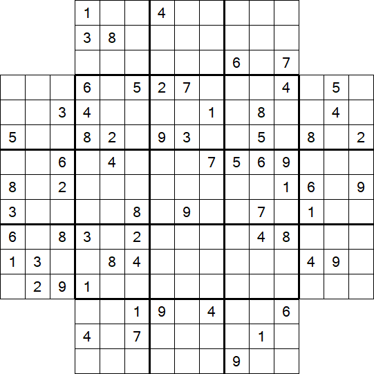 Flower Sudoku - Difícil