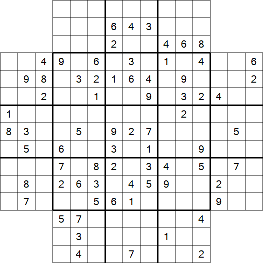 Flower Sudoku - Difícil