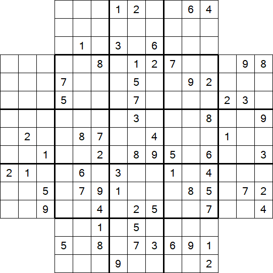 Flower Sudoku - Difícil