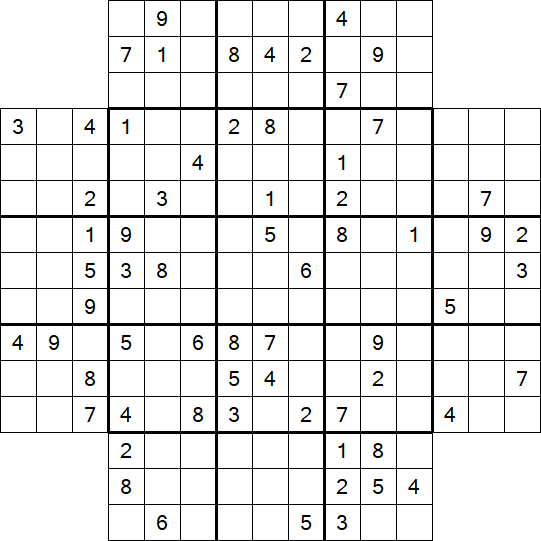 Flower Sudoku - Difícil