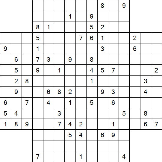 Flower Sudoku - Difícil