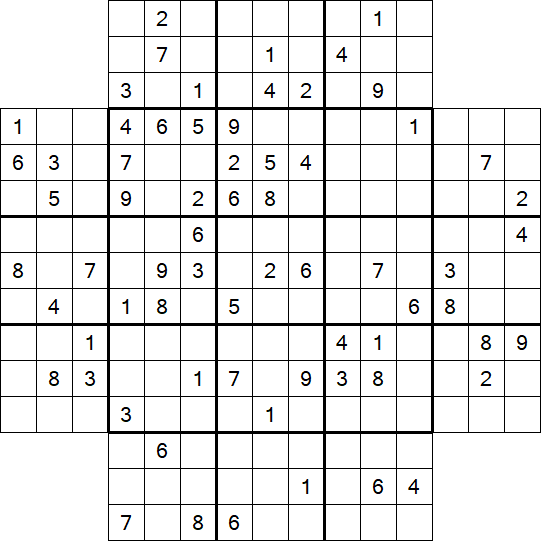 Flower Sudoku - Difícil