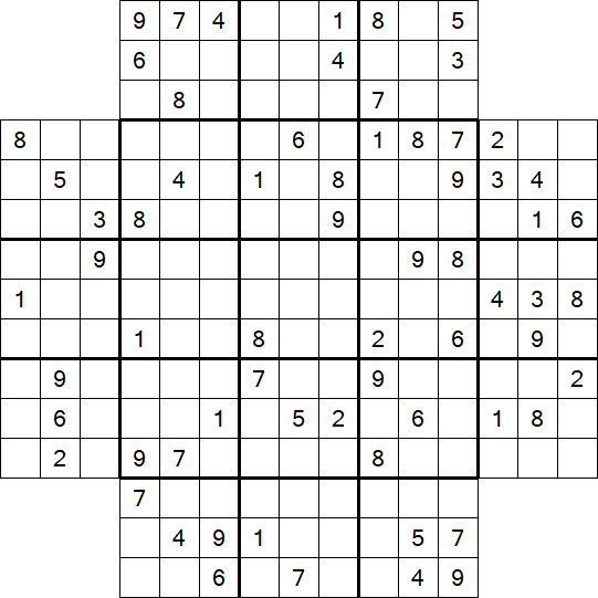 Flower Sudoku - Difícil