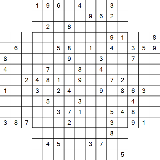 Flower Sudoku - Difícil