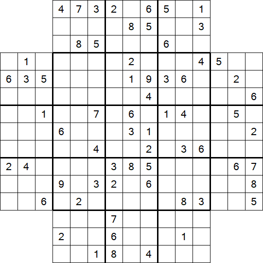 Flower Sudoku - Hard