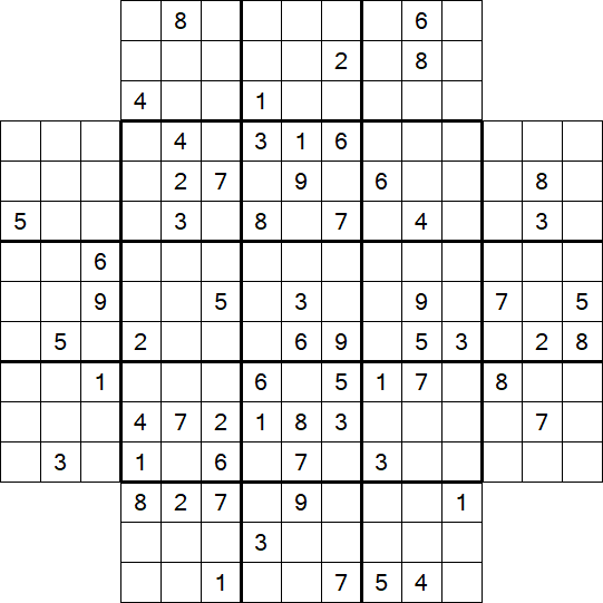 Flower Sudoku - Difficile