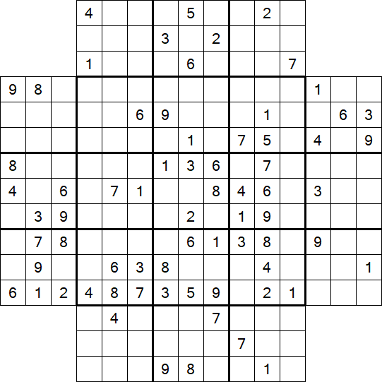 Flower Sudoku - Difícil