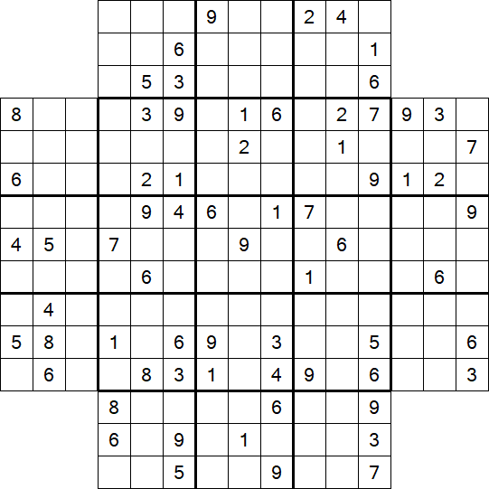 Flower Sudoku - Difícil