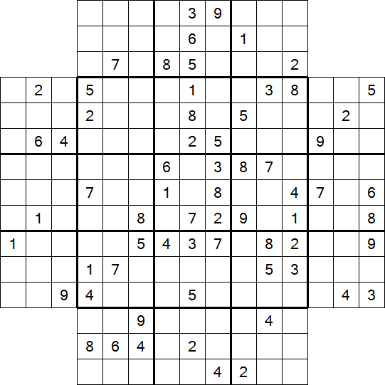 Flower Sudoku - Difícil