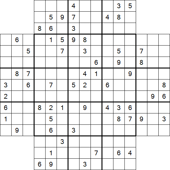 Flower Sudoku - Hard