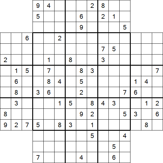 Flower Sudoku - Difficile