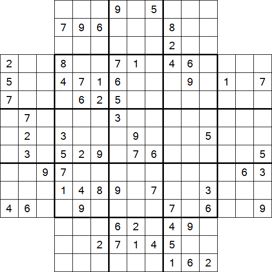 Flower Sudoku - Difficile