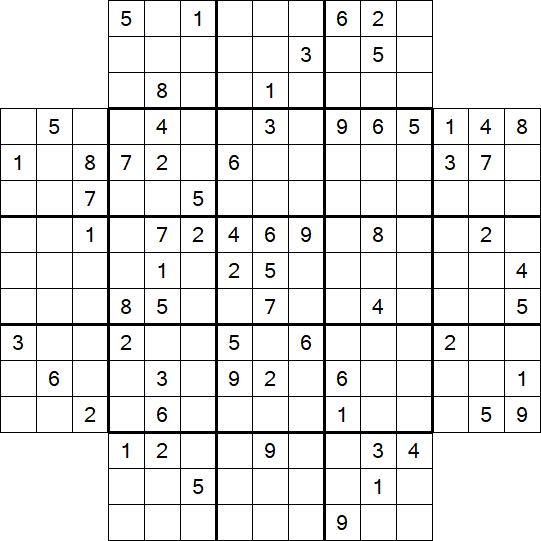 Flower Sudoku - Difficile