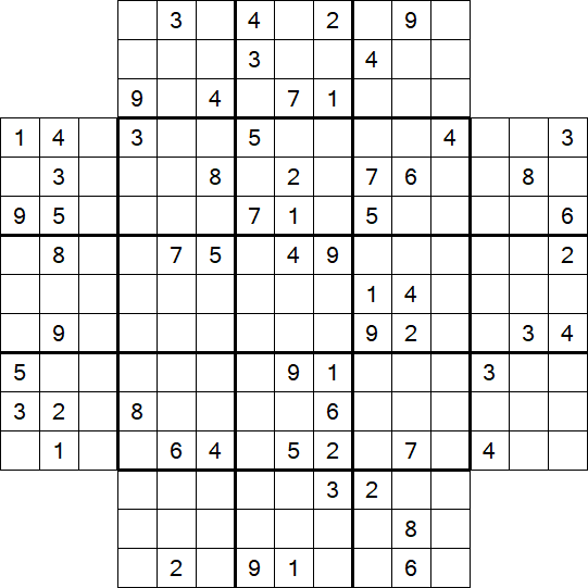 Flower Sudoku - Difícil