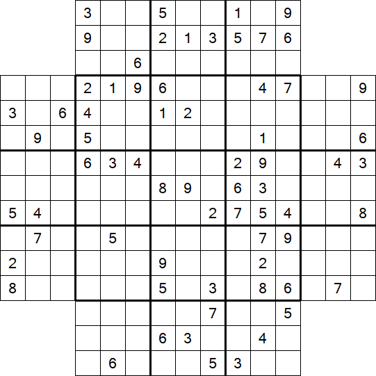 Flower Sudoku - Difficile